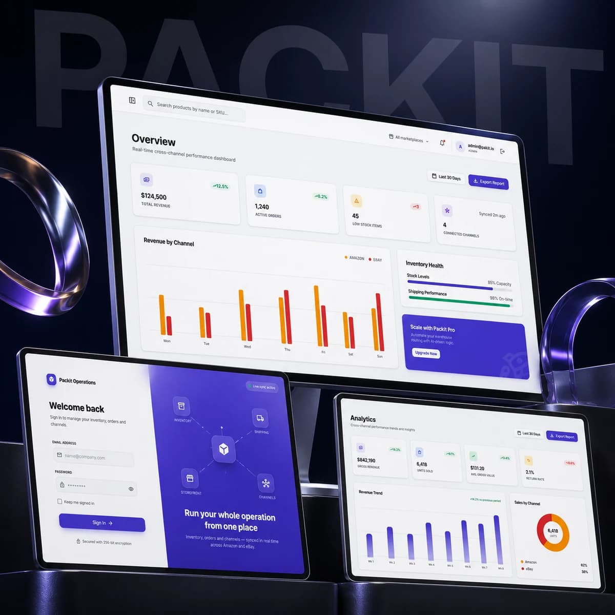 Packit — Multi-channel e-commerce operations built by Volanta Labs